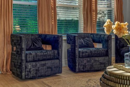 Et opholdsområde på The Downtown Houston Abode Near NRG