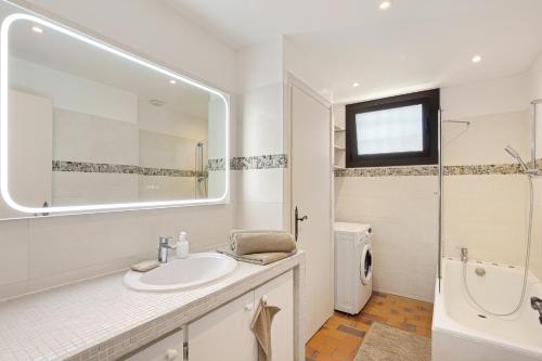 Koupelna v ubytování Villa calme Antibes