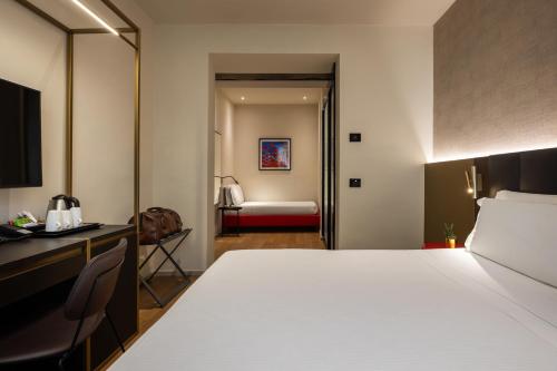 Katil atau katil-katil dalam bilik di The Market Urban Hotel
