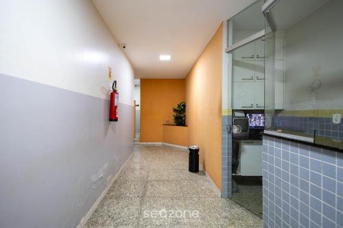 Ένα μπάνιο στο Studio Próximo ao Parque em Asa Norte - SCE114