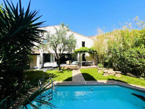 Photo de la galerie de l'établissement Villa Bambou - Belle Villa de vacances avec piscine pour 8 pers MAE-1903, à La Grande Motte