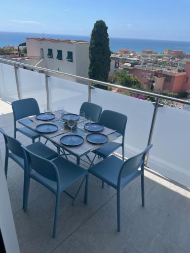 Een balkon of terras bij Appartamento Gocce di sole