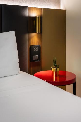 Katil atau katil-katil dalam bilik di The Market Urban Hotel