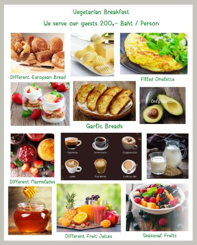 Mad i den private indkvartering eller i nærheden