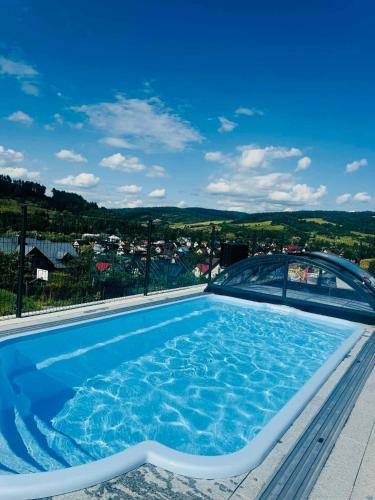 Apartament Krynica-Zdrój - Powroźnik -Muszyna- Dom na wzgórzu- House on the hill z basenem