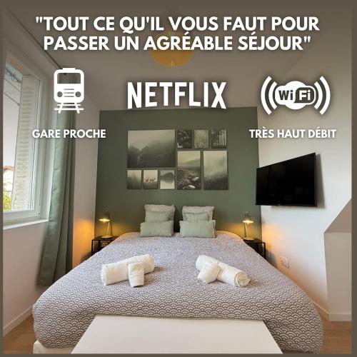 Studio L'émeraude NEW Cozy - Gare Parilly