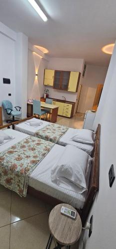 Katil atau katil-katil dalam bilik di Dr House Golem