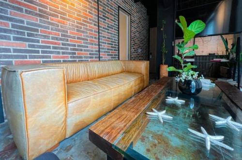 Zona de estar de Loft Lleras King & Jacuzzi