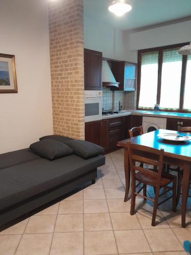 Kuchyň nebo kuchyňský kout v ubytování Anna & Maio Apartments