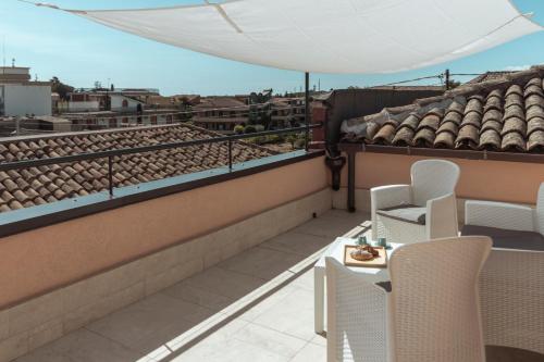Un balcón o terraza en Viandante Hub