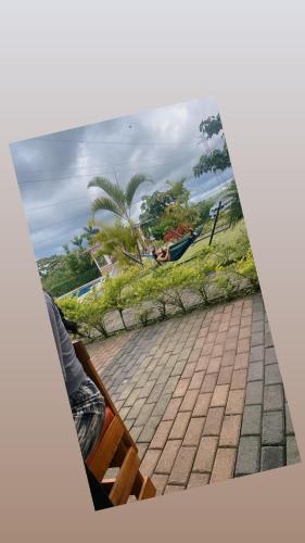 Jardín al aire libre en Hostería MUNAY