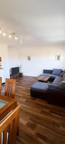 Posezení v ubytování Ferienwohnung am Bach