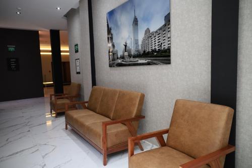 Гостиная зона в Hotel Catedral