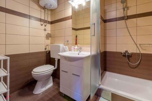 Kúpeľňa v ubytovaní Apartment in Crikvenica 5267