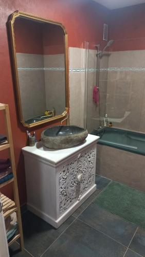 Koupelna v ubytování Maison Triplex