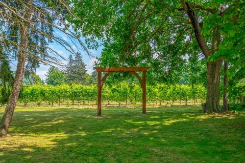 Κήπος έξω από το Vineyard Villa