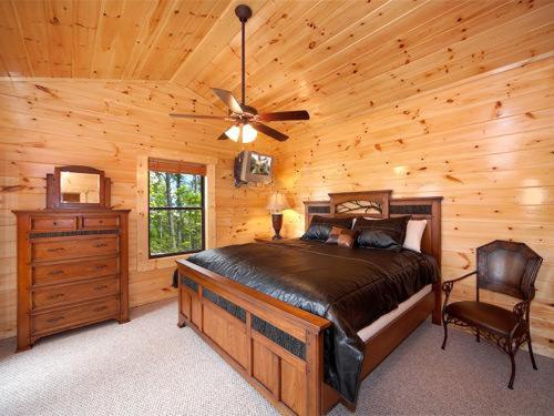 Ένα ή περισσότερα κρεβάτια σε δωμάτιο στο Majestic Views Holiday home