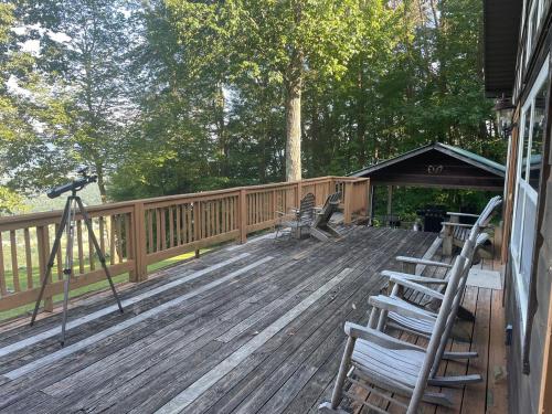 Scenic View of Sequatchie Valleyにあるバルコニーまたはテラス
