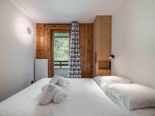 Appartement familial au pied des pistes avec balcon et parking