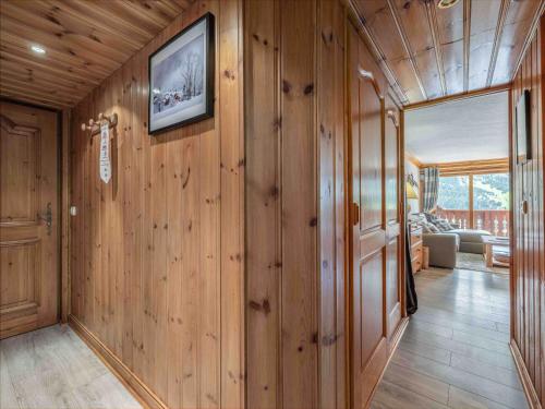 Appartement familial au pied des pistes avec balcon et parking