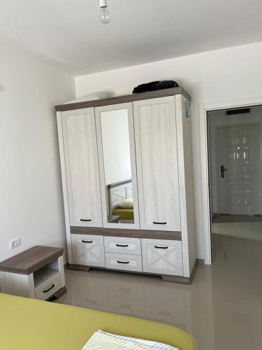 Postel nebo postele na pokoji v ubytování Amber Sky Apartments
