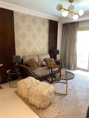 Elegant ground flat in Compound