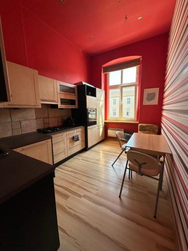 Dapur atau dapur kecil di Red Bike Apart's