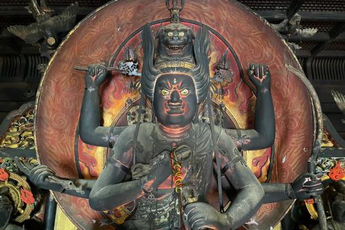 Gambar di galeri bagi Kongo Sanmaiin di Koyasan