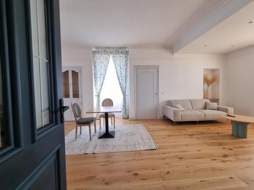 Χώρος καθιστικού στο Villa des dames