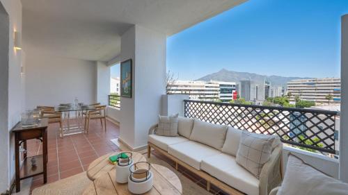 Chic corner at puerto banus