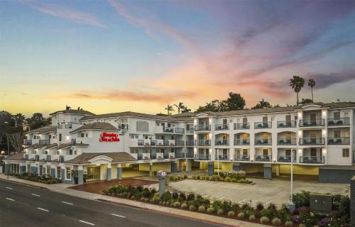 a rendering of the exterior of a hotel at Hampton Inn & Suites Hermosa Beach in Hermosa Beach