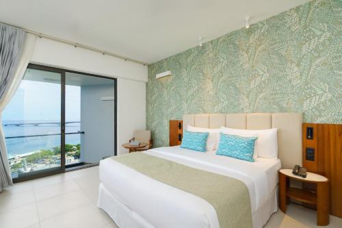 Barceló Nasandhura Maleにあるベッド
