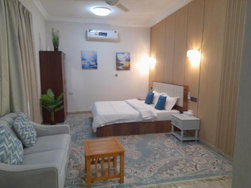 Sea Turtles Guest Houseにあるベッド