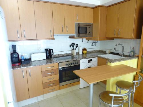 Η κουζίνα ή μικρή κουζίνα στο Casa el Alfar mudéjar