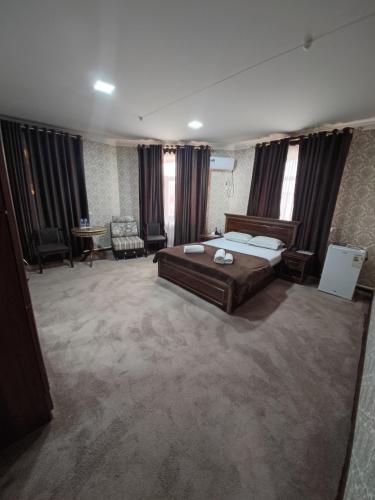 Ένα ή περισσότερα κρεβάτια σε δωμάτιο στο Hotel crystal palace