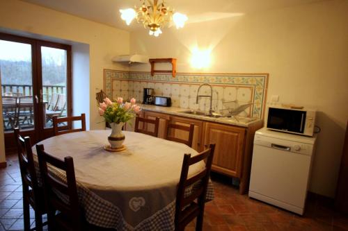 Dapur atau dapur kecil di Leygat