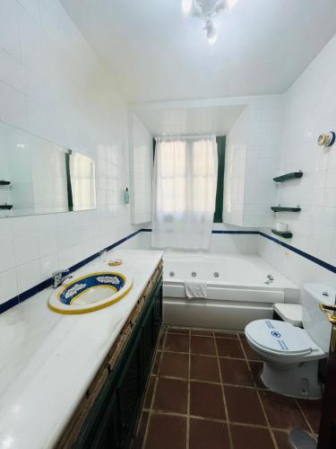Koupelna v ubytování Hotel Humaina
