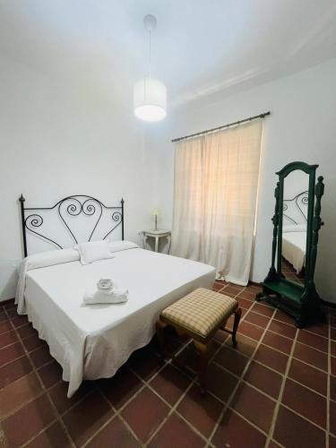 Postel nebo postele na pokoji v ubytování Hotel Humaina