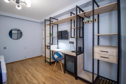 Cama o camas de una habitación en Hotel Tvisi Tbilisi