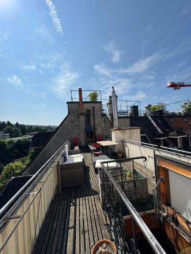 Rustic lakeside gem with rooftop looking to Zurich see