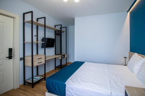 Cama o camas de una habitación en Hotel Tvisi Tbilisi