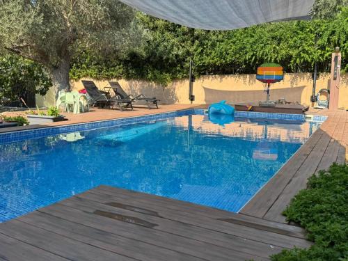 Kolam renang di atau dekat dengan Villa Josefine - With private pool and parking