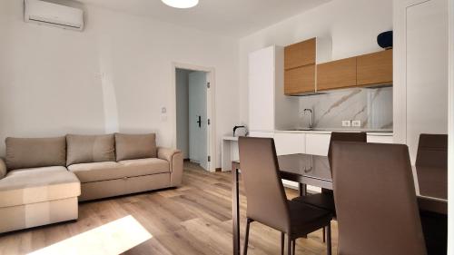 Χώρος καθιστικού στο Nikitta Suite