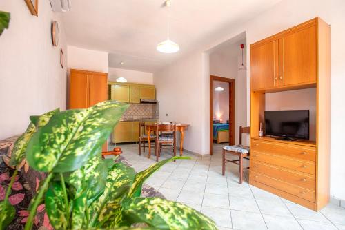Kuchyň nebo kuchyňský kout v ubytování House Leoni