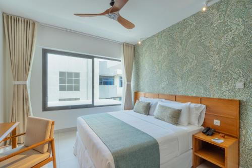 Barceló Nasandhura Maleにあるベッド