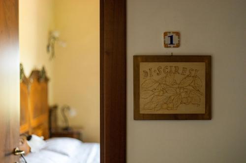 Cascina Cavenagoにあるベッド