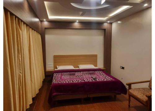 Letto o letti in una camera di Hotel Golden City