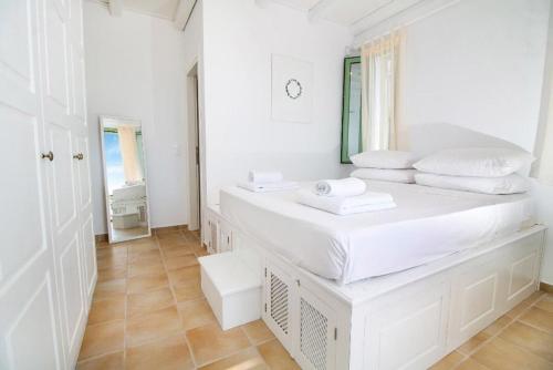 Postel nebo postele na pokoji v ubytování Villa Loka