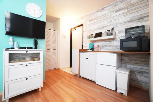 Dapur atau dapur kecil di NADA Terrace