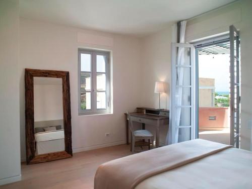 Katil atau katil-katil dalam bilik di Poseidonia Luxury
